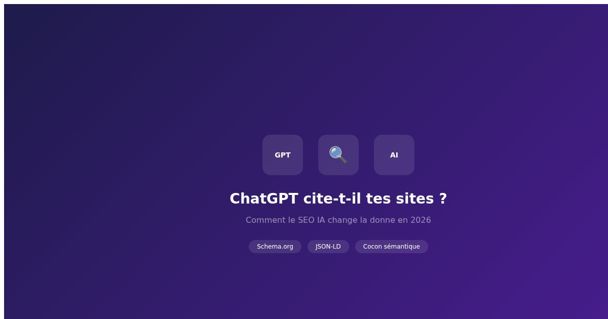 SEO IA - Comment ChatGPT et Perplexity citent les sites web